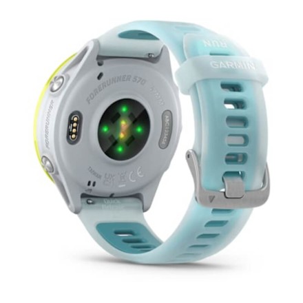 Часы Garmin ForeRunner 570, 47mm (Whitestone/Turquoise)