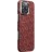 Чехол для iPhone 16 Pro Pitaka Monogram PTK Tactile Woven (красно-золотой)