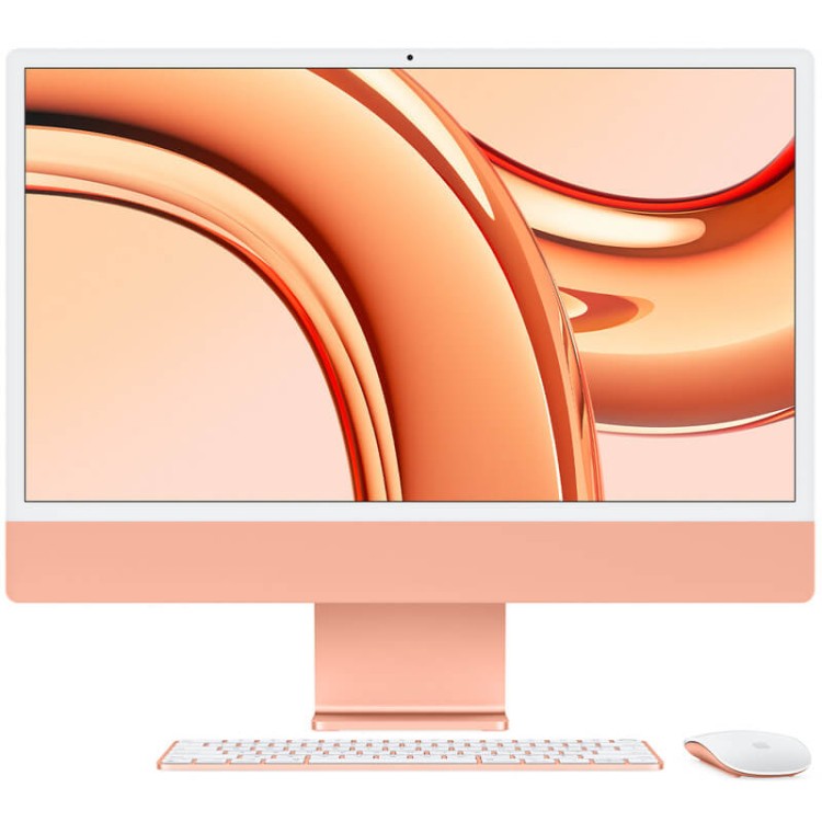 Моноблок Apple iMac 24" Retina 4,5K (M3 8C CPU, 10C GPU) 16/1TB SSD оранжевый