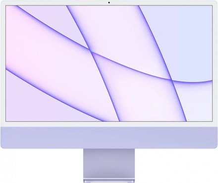 Моноблок Apple iMac 24" Retina 4,5K (M1 8C CPU, 8C GPU) 8/256GB SSD фиолетовый