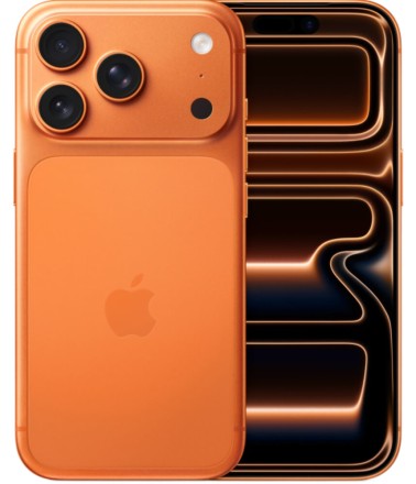 Смартфон Apple iPhone 17 Pro Max 1TB космический оранжевый (eSIM)
